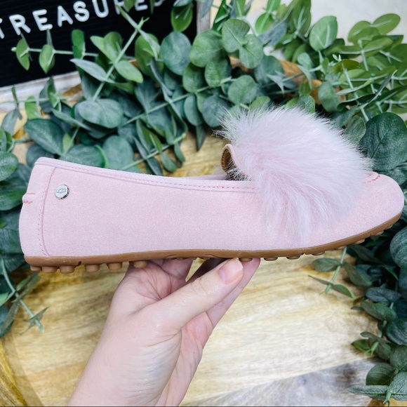 NEW UGG - Kaley Wisp Suede Loafer Slippers 6 - Picture 14 of 16